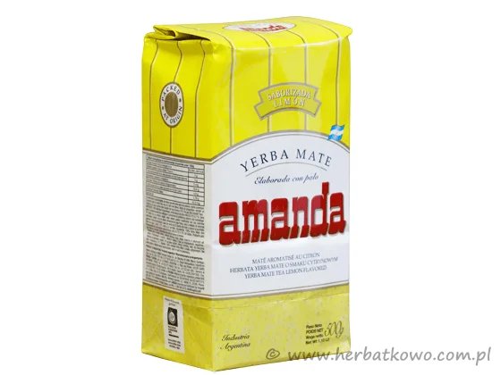Yerba Mate Amanda Limón 0,5 kg
