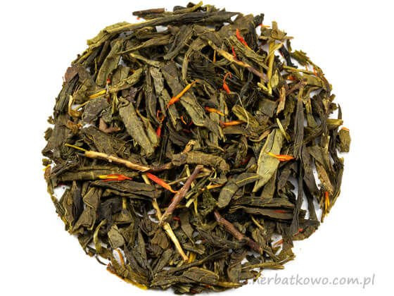 Zielona herbata Sencha Czerwony Żeńszeń